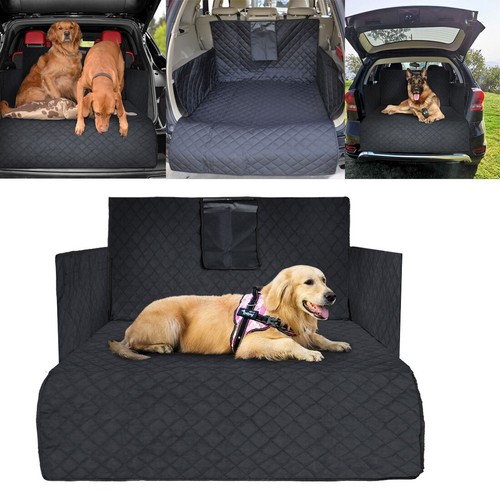 Quilted car boot - car,